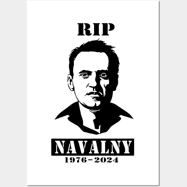 RIP Navalny 1976-2024 Wall Art by LEGO